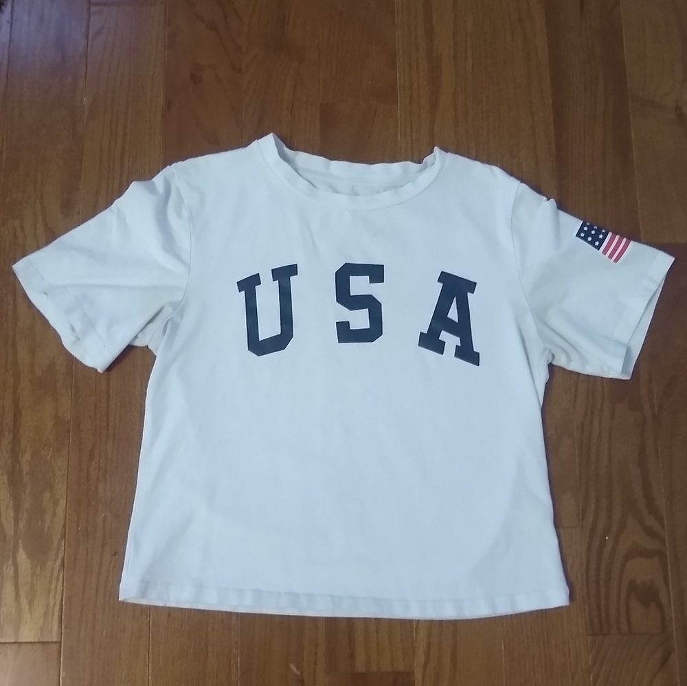 USA white shirt